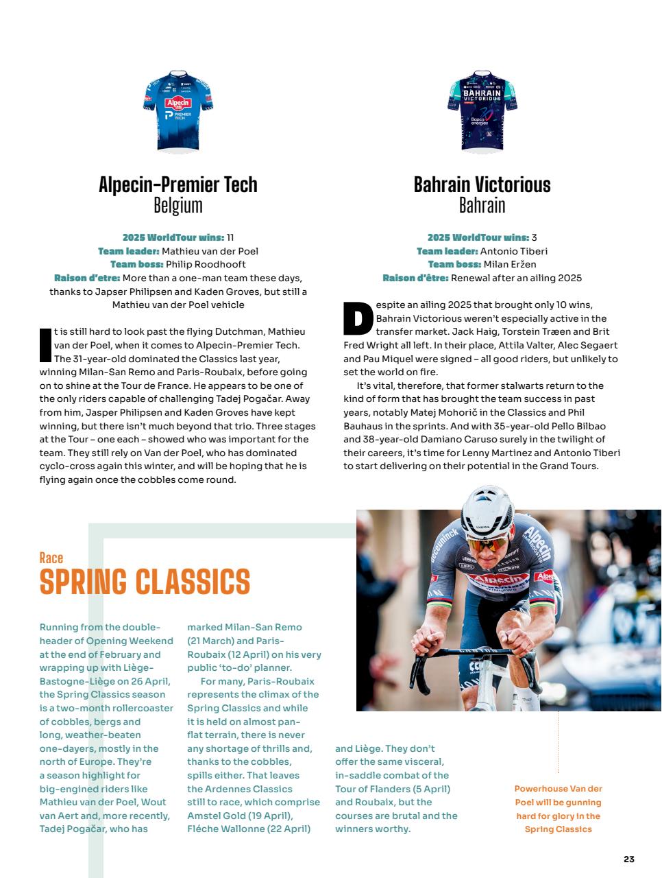 Cycling Weekly Preview Pages
