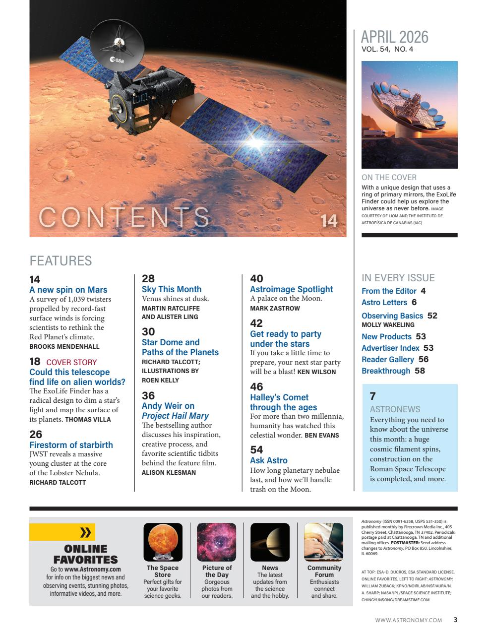 Astronomy Preview Pages