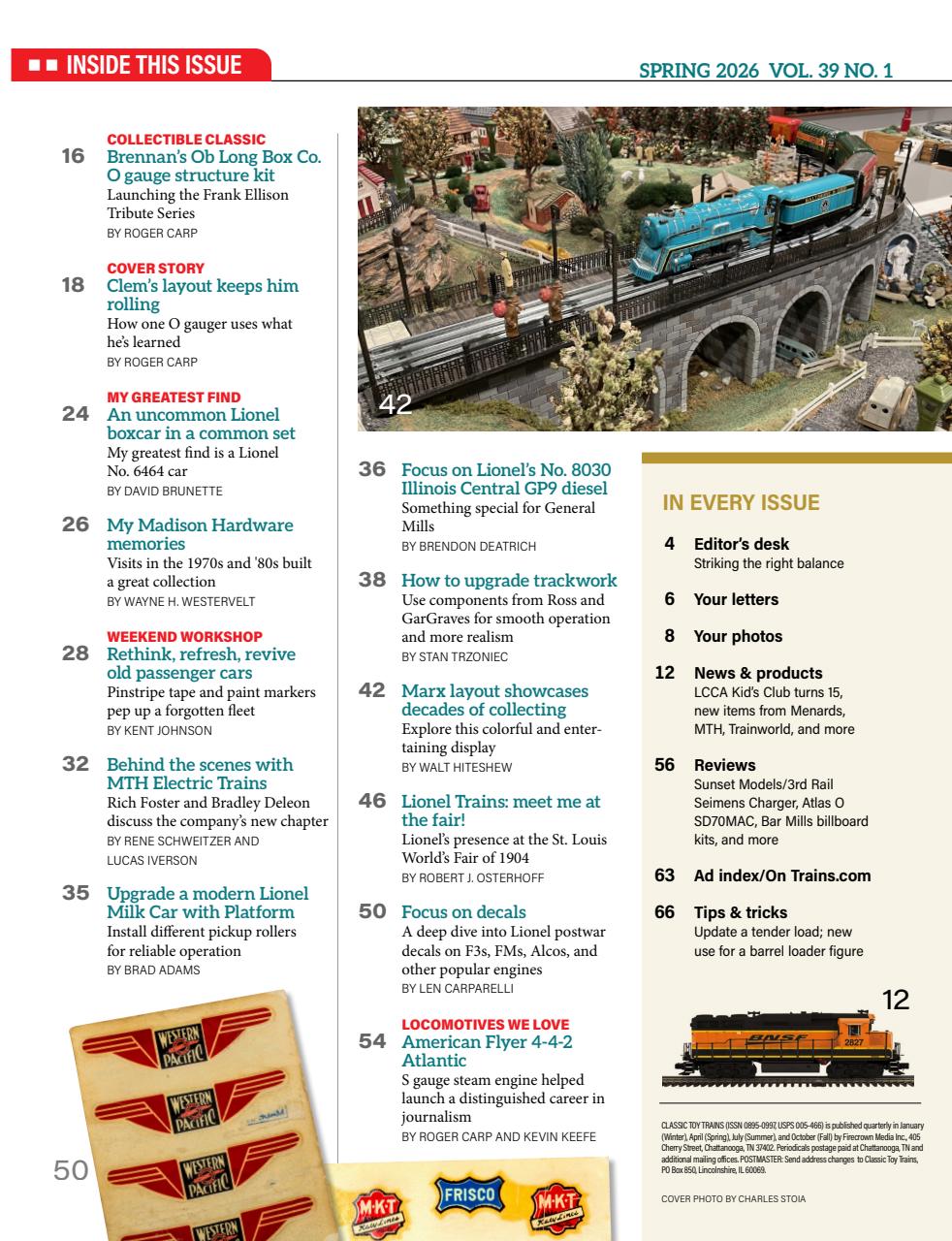 Classic Toy Trains Preview Pages