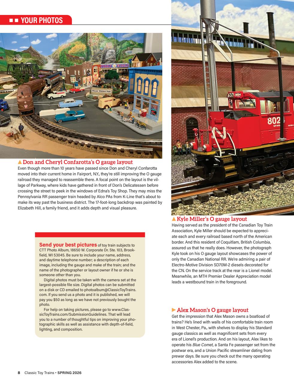Classic Toy Trains Preview Pages