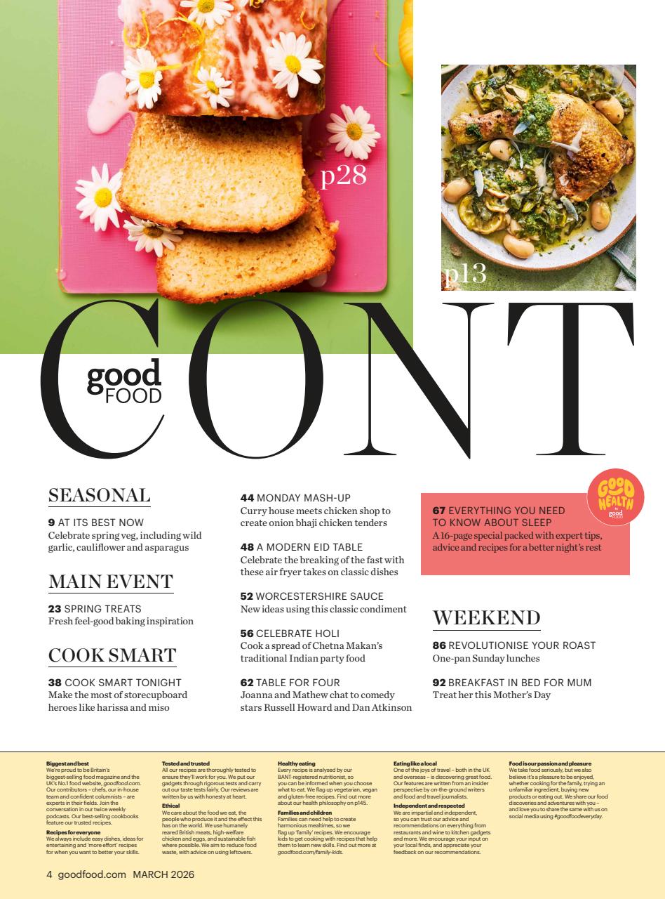 Good Food Magazine Preview Pages