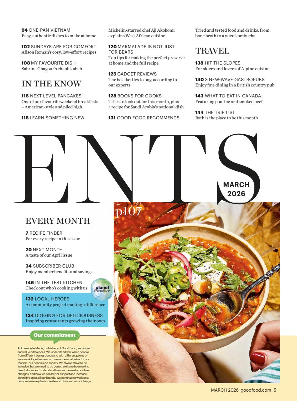 Good Food Magazine Preview Pages