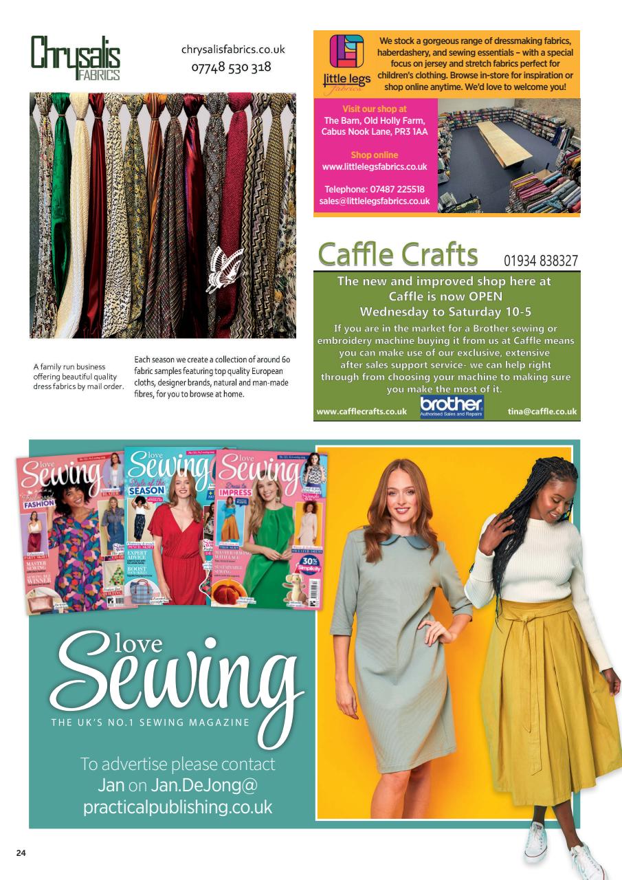 Love Sewing Preview Pages