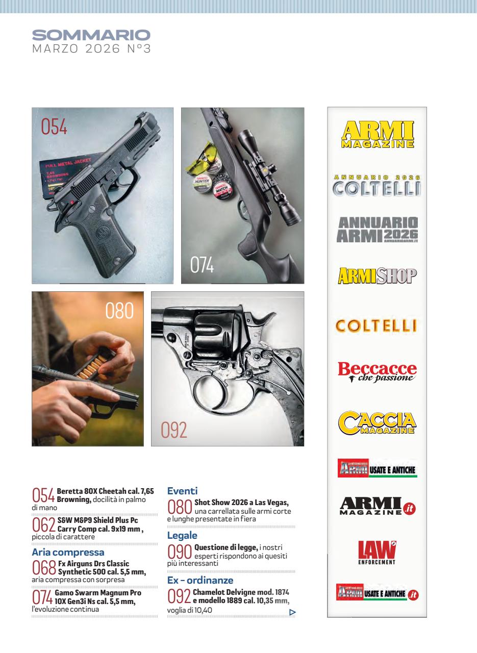 ARMI MAGAZINE Preview Pages