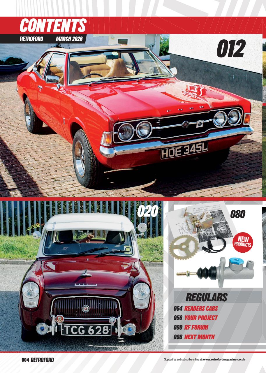 Retro Ford Preview Pages