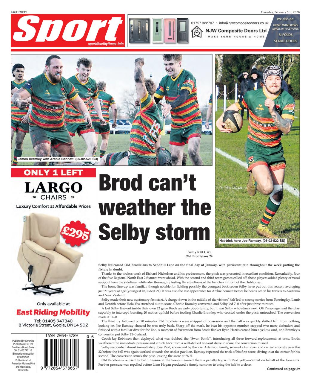 Selby Times Preview Pages