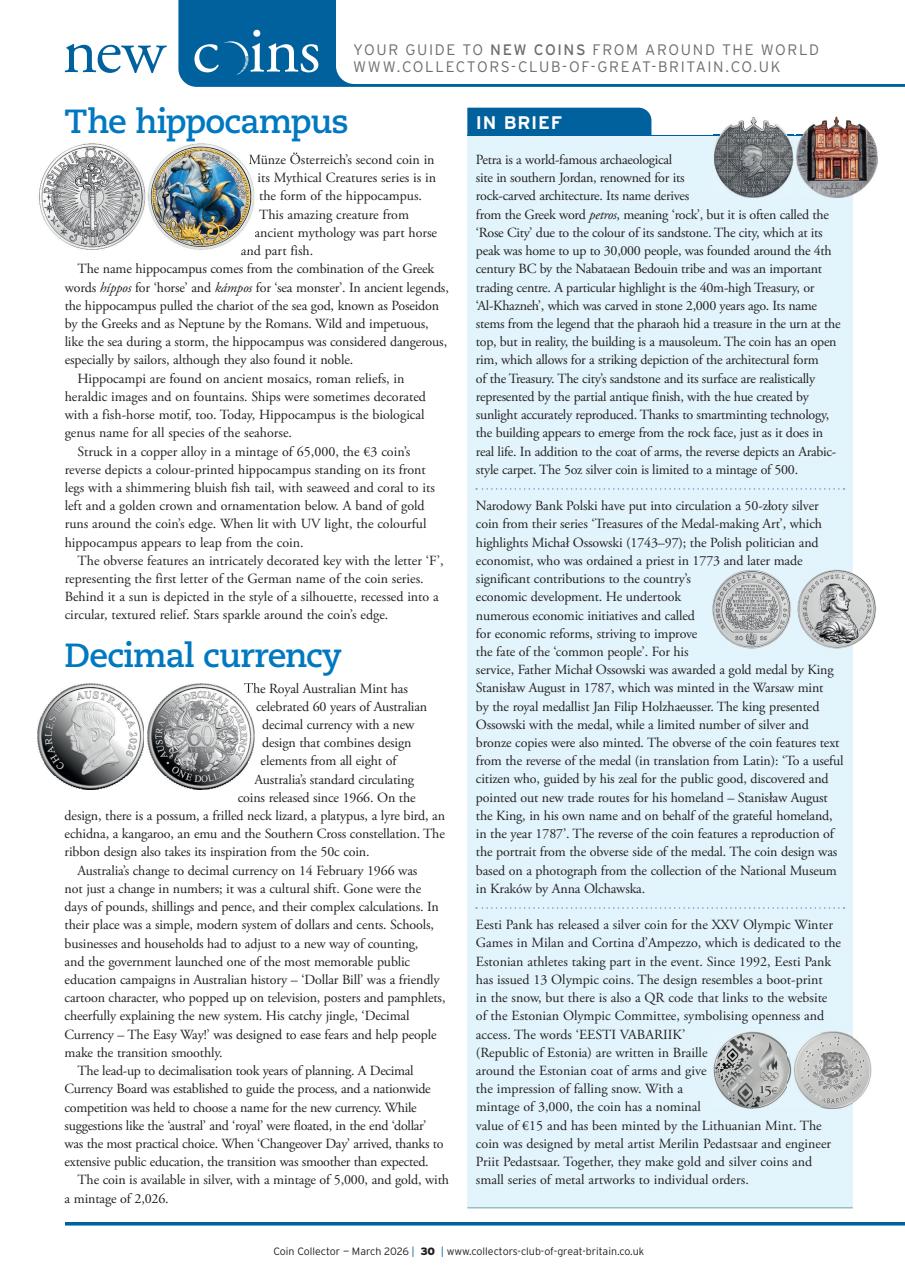 Coin Collector Preview Pages