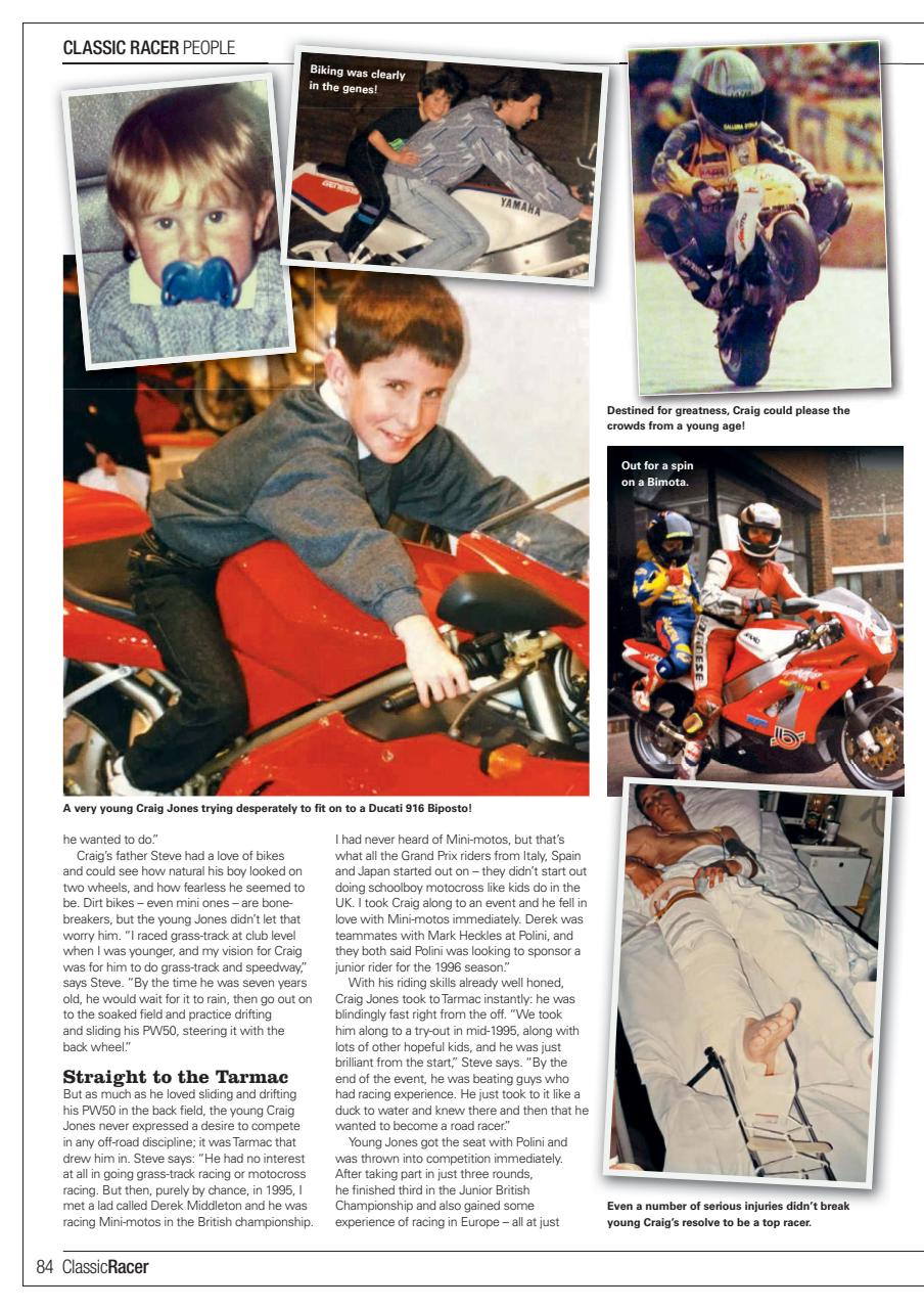 Classic Racer Preview Pages