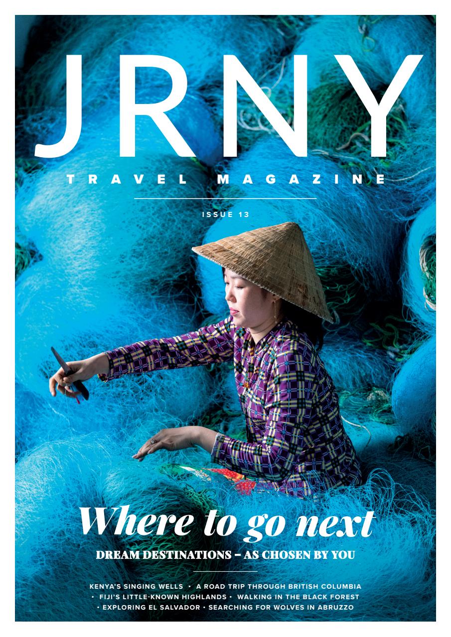 JRNY Travel Magazine Preview Pages