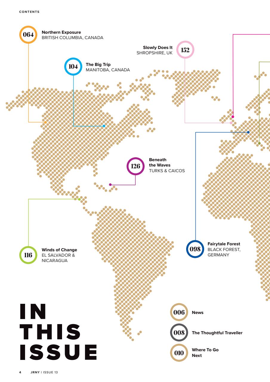 JRNY Travel Magazine Preview Pages