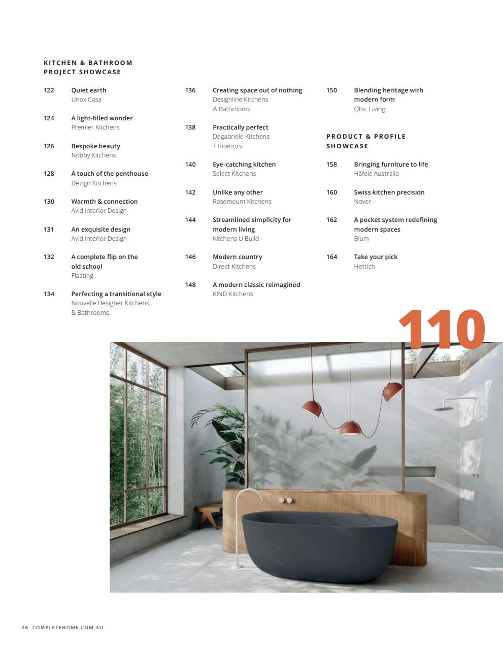Kitchens & Bathrooms Quarterly Preview Pages
