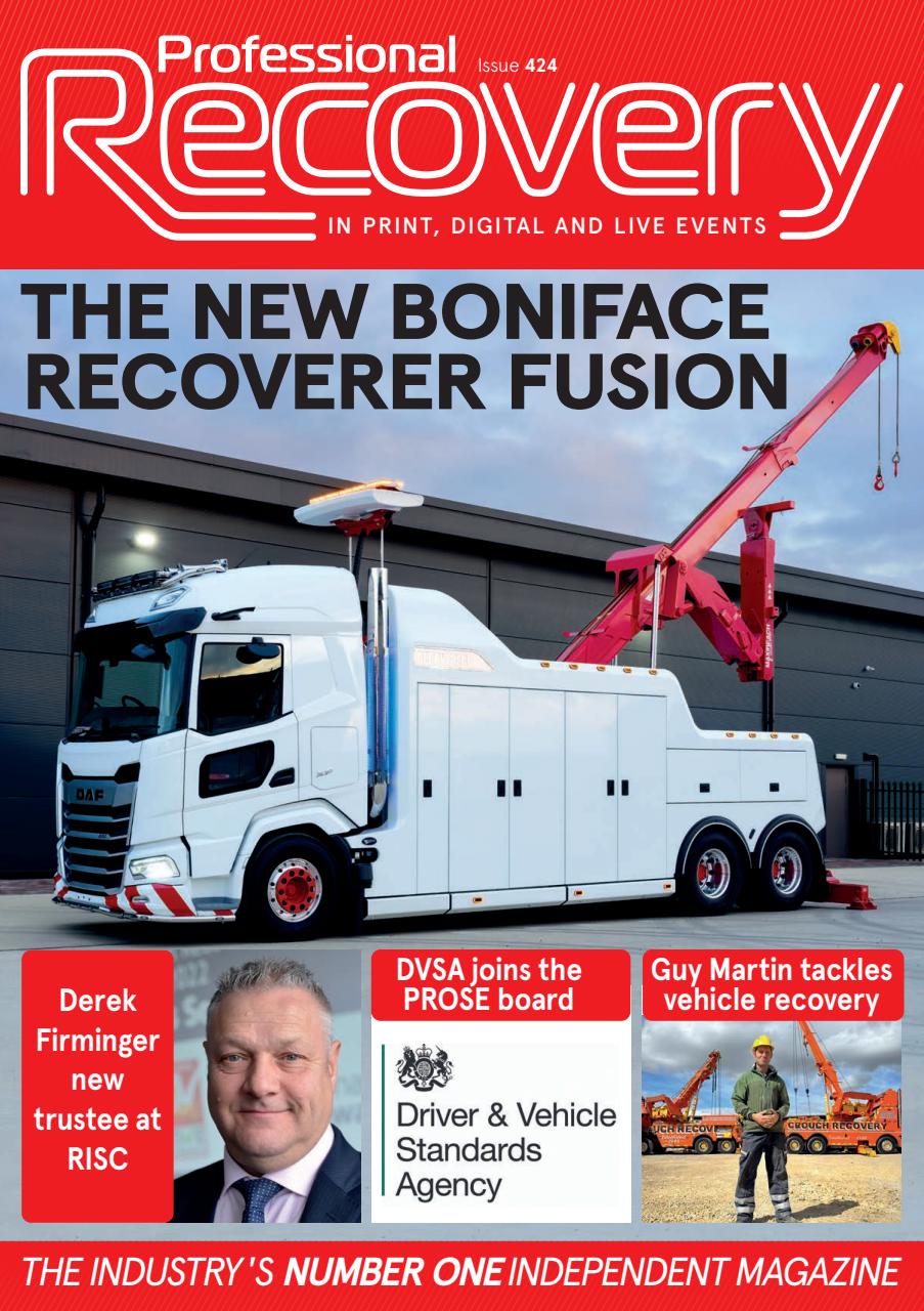 Professional Recovery Magazine Preview Pages