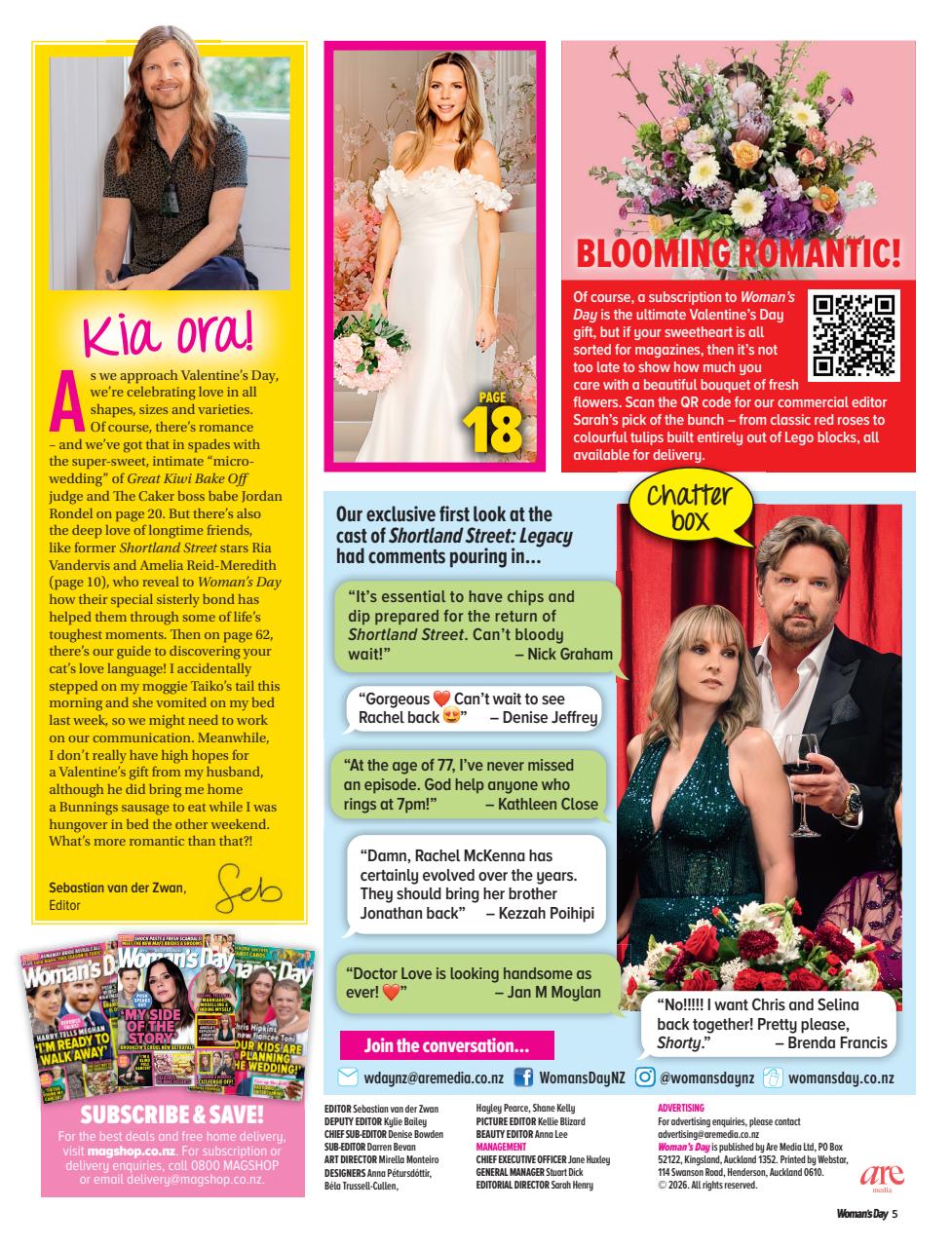 Woman's Day NZ Preview Pages