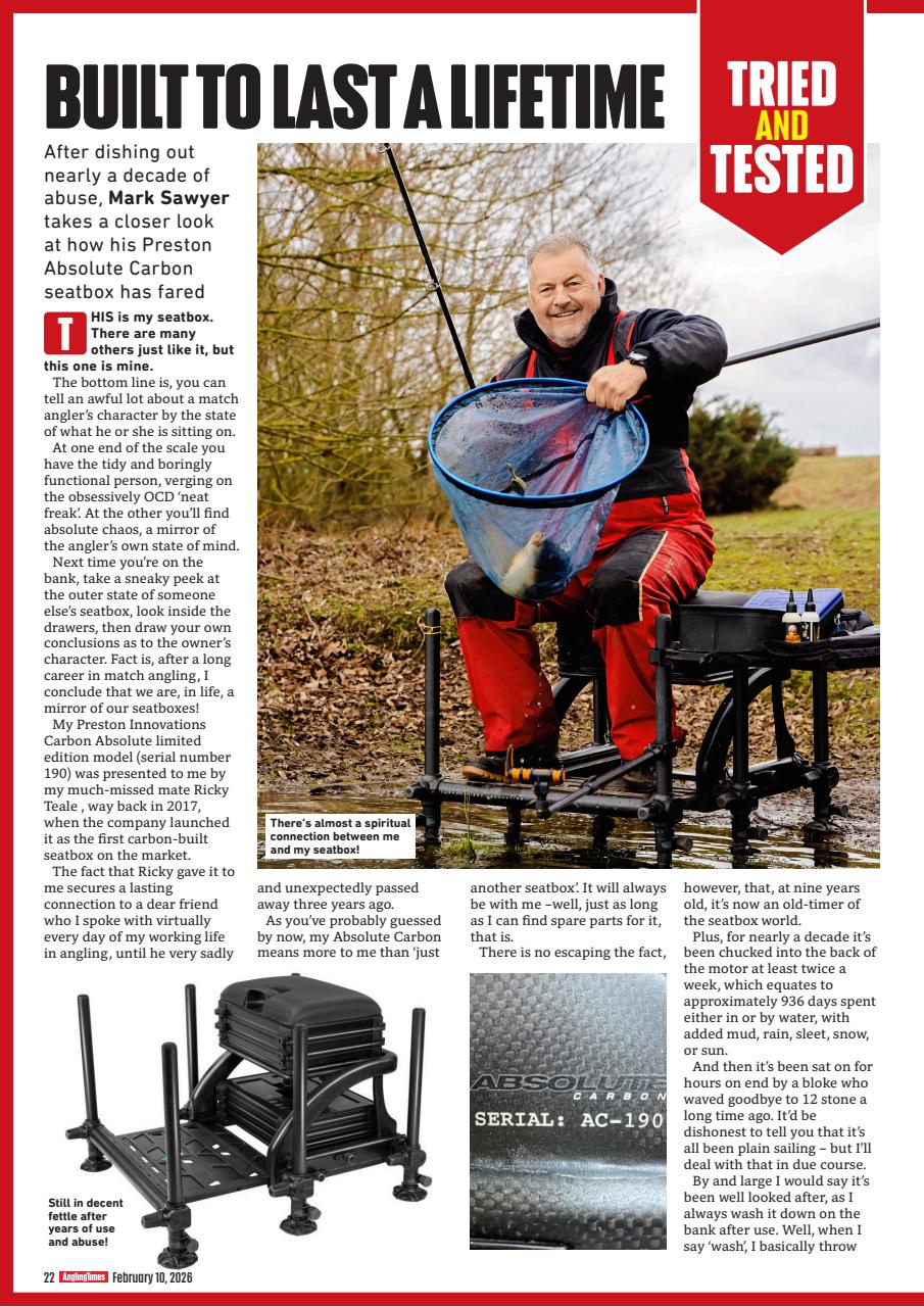 Angling Times Preview Pages