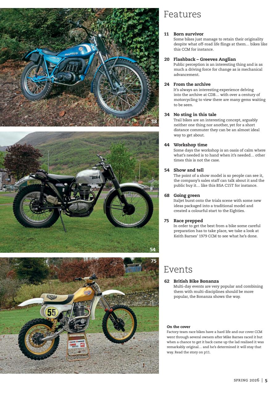 Classic Dirt Bike Preview Pages