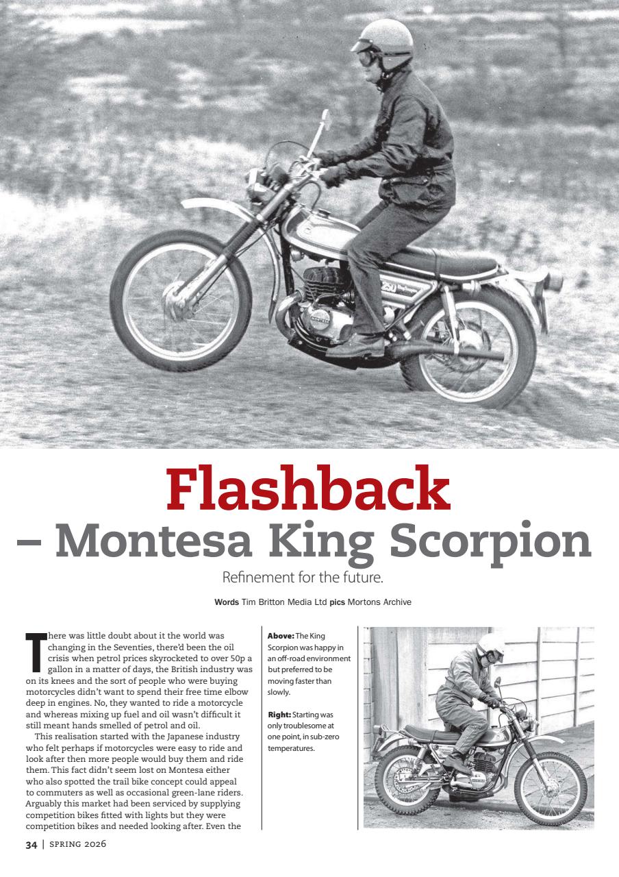 Classic Dirt Bike Preview Pages