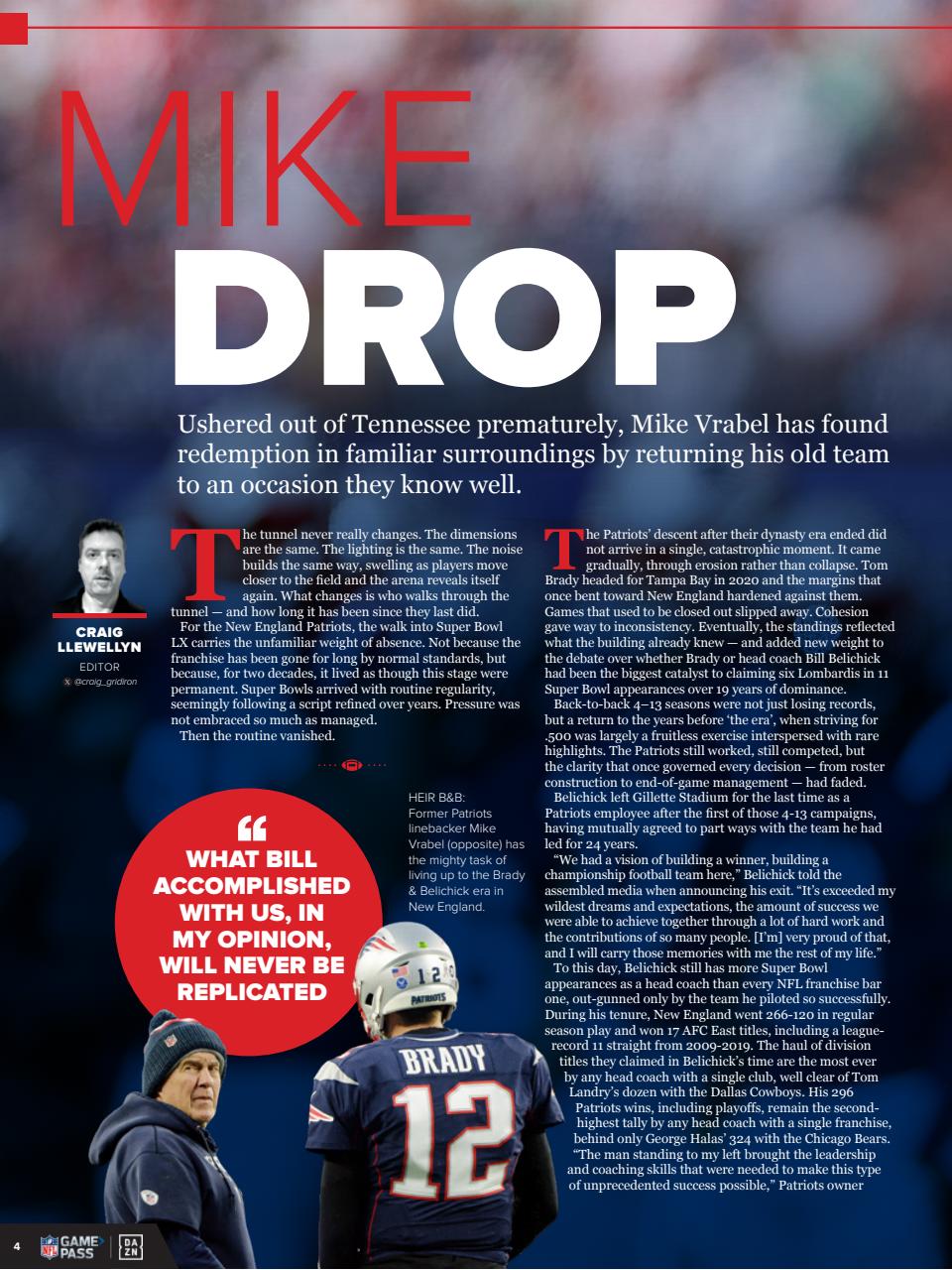 Gridiron Preview Pages