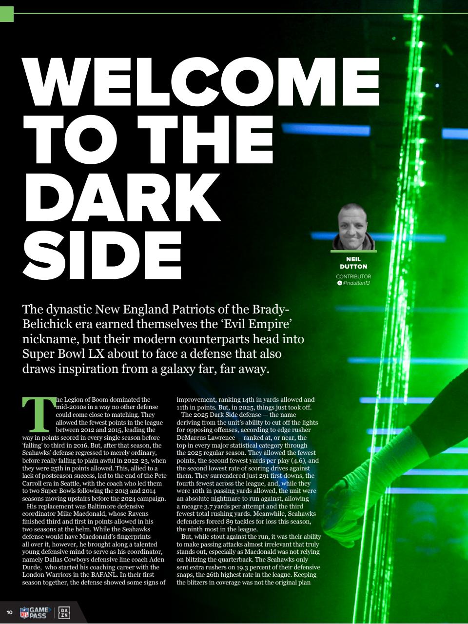 Gridiron Preview Pages