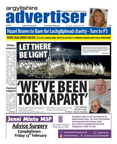Argyllshire Advertiser issue Friday, February 06, 2026