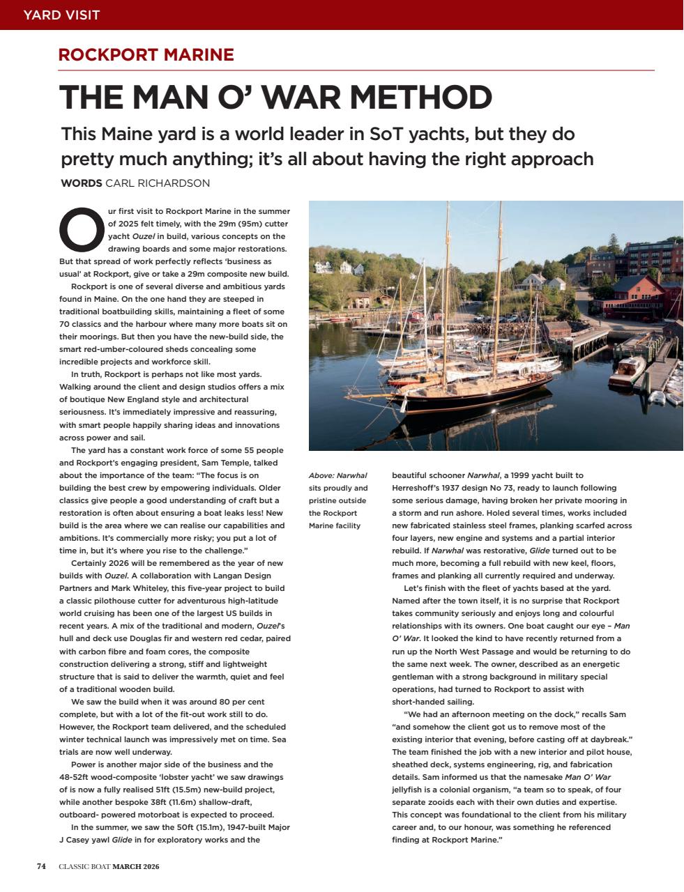 Classic Boat Preview Pages