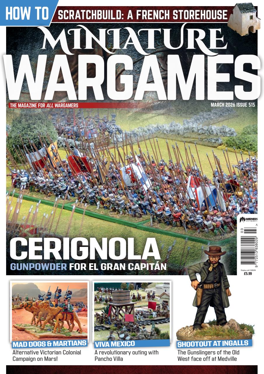 Miniature Wargames Preview Pages