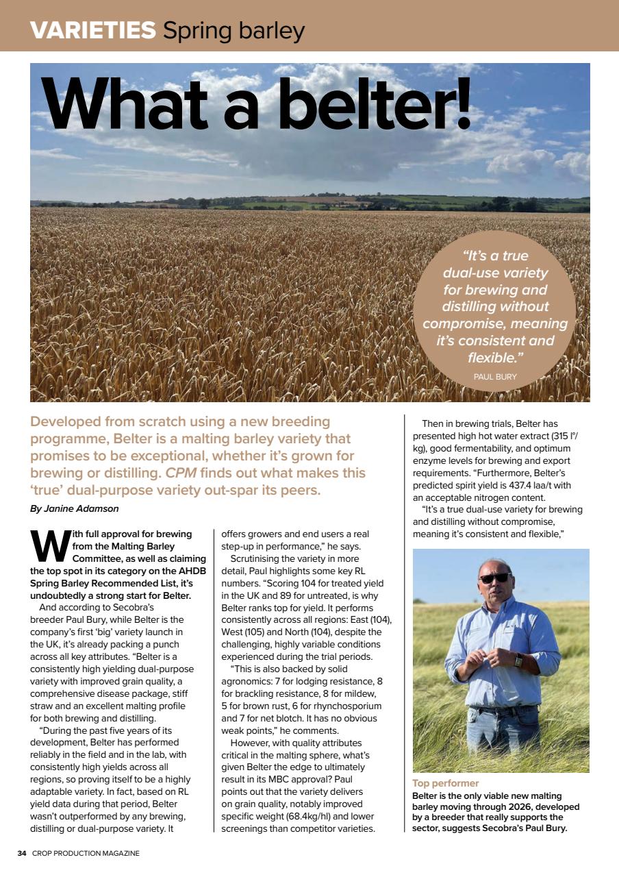 Crop Production Magazine Preview Pages