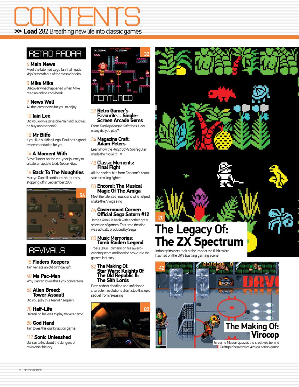 Retro Gamer Preview Pages