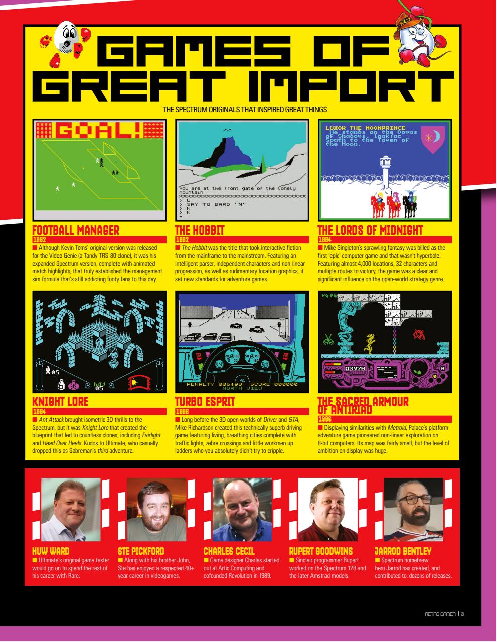 Retro Gamer Preview Pages