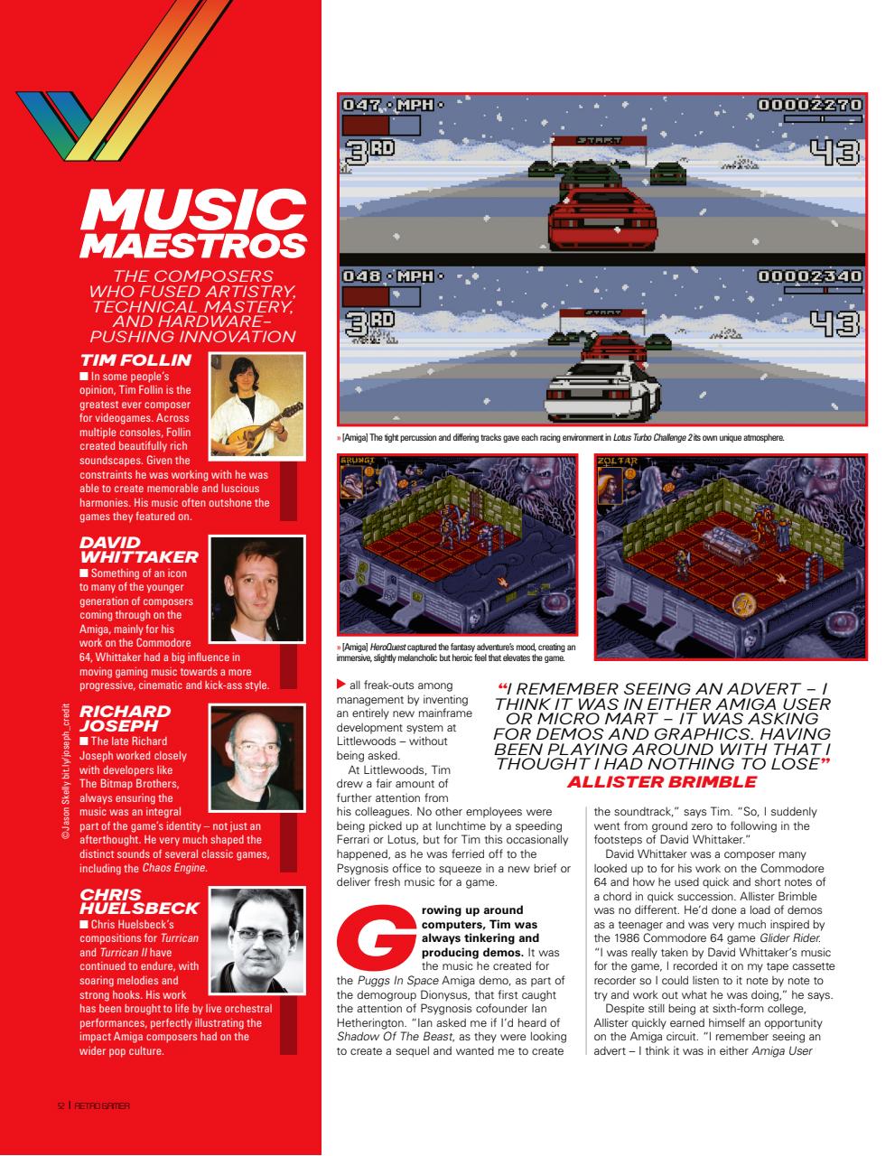 Retro Gamer Preview Pages
