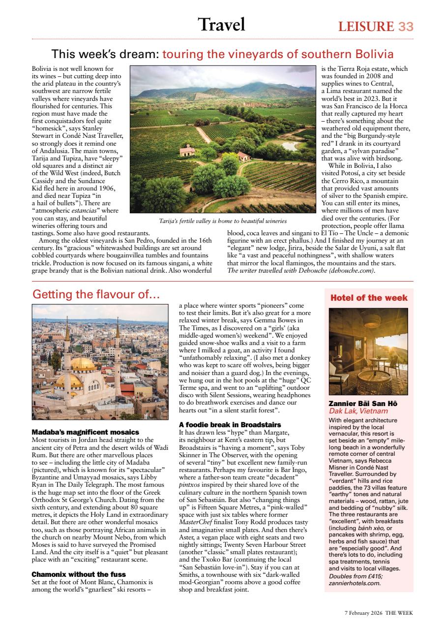 The Week Preview Pages