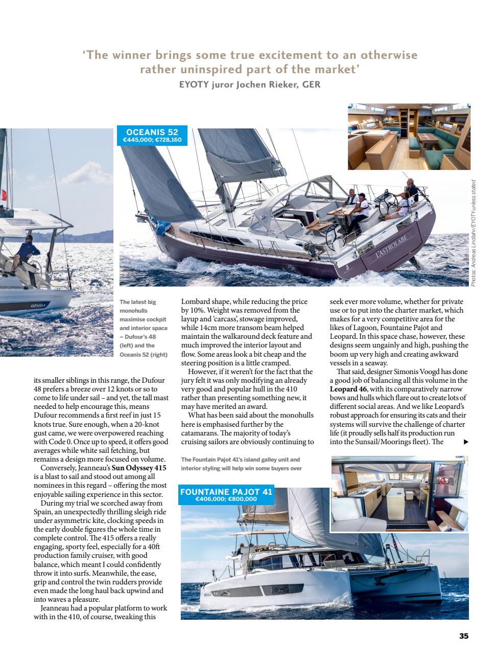Yachting World Preview Pages