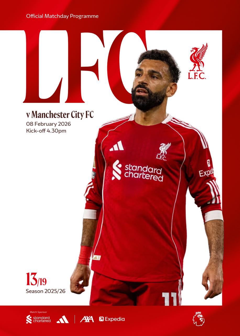 Liverpool FC Programmes Preview Pages