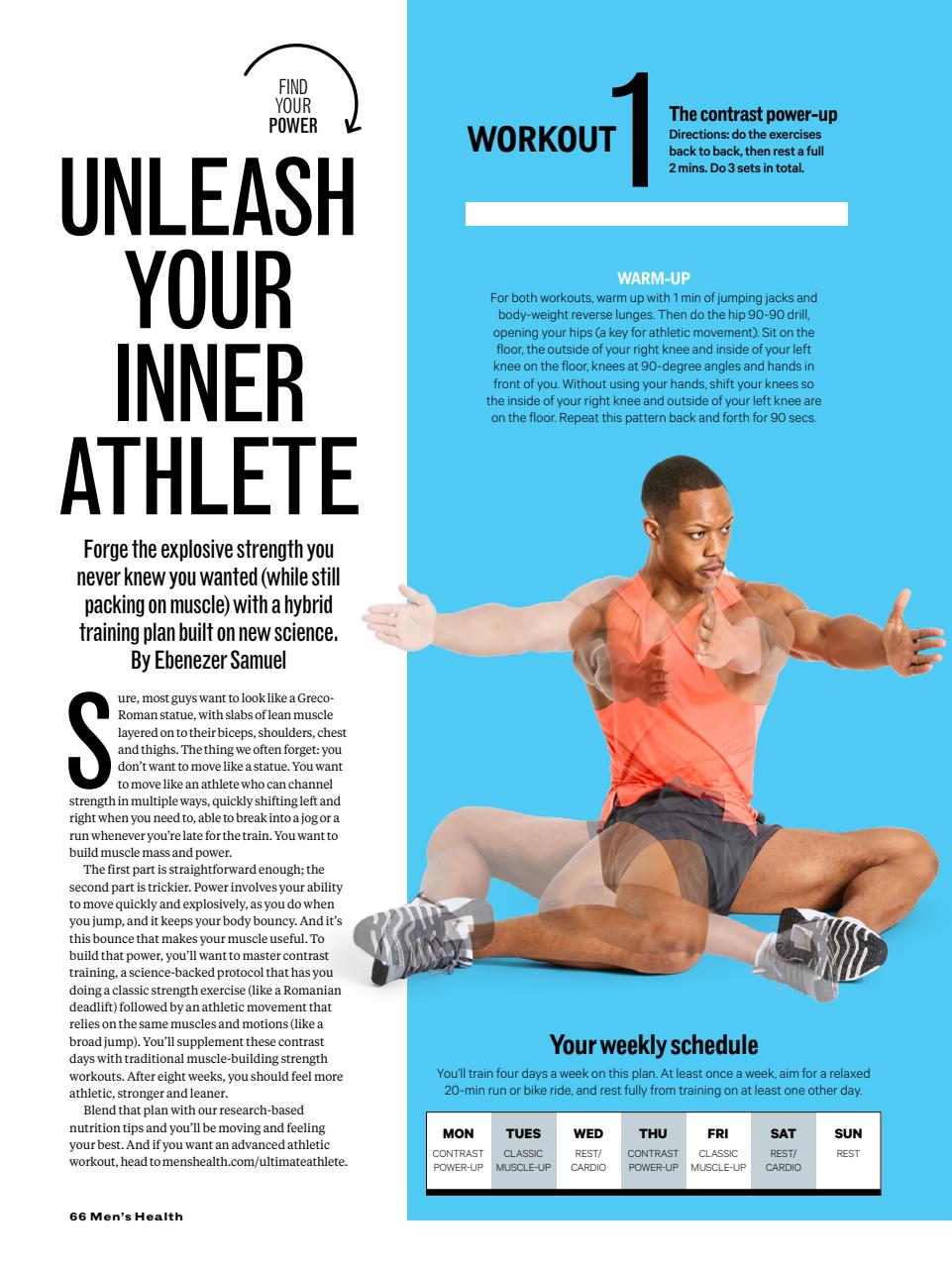 Men's Health Preview Pages