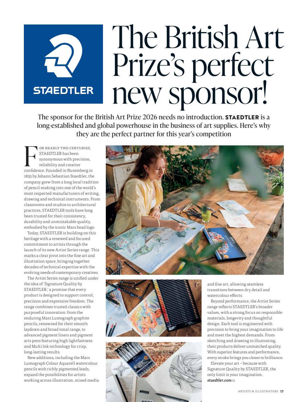 Artists & Illustrators Preview Pages