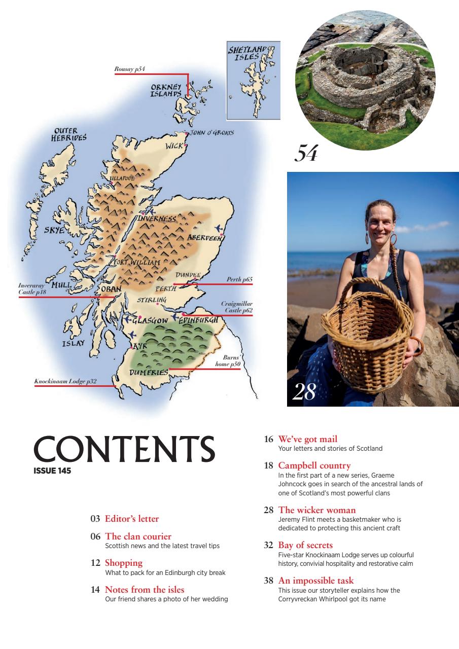 Scotland Magazine Preview Pages