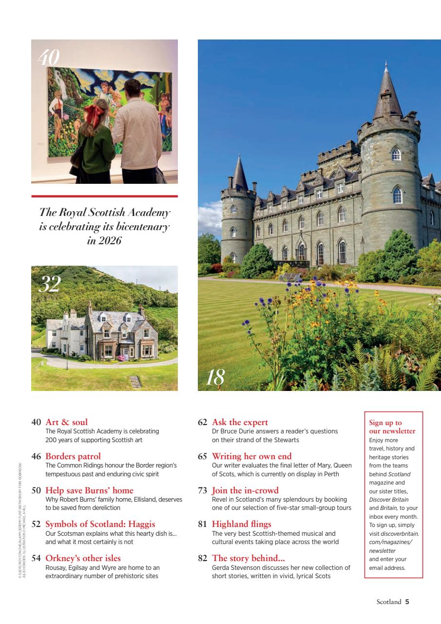 Scotland Magazine Preview Pages