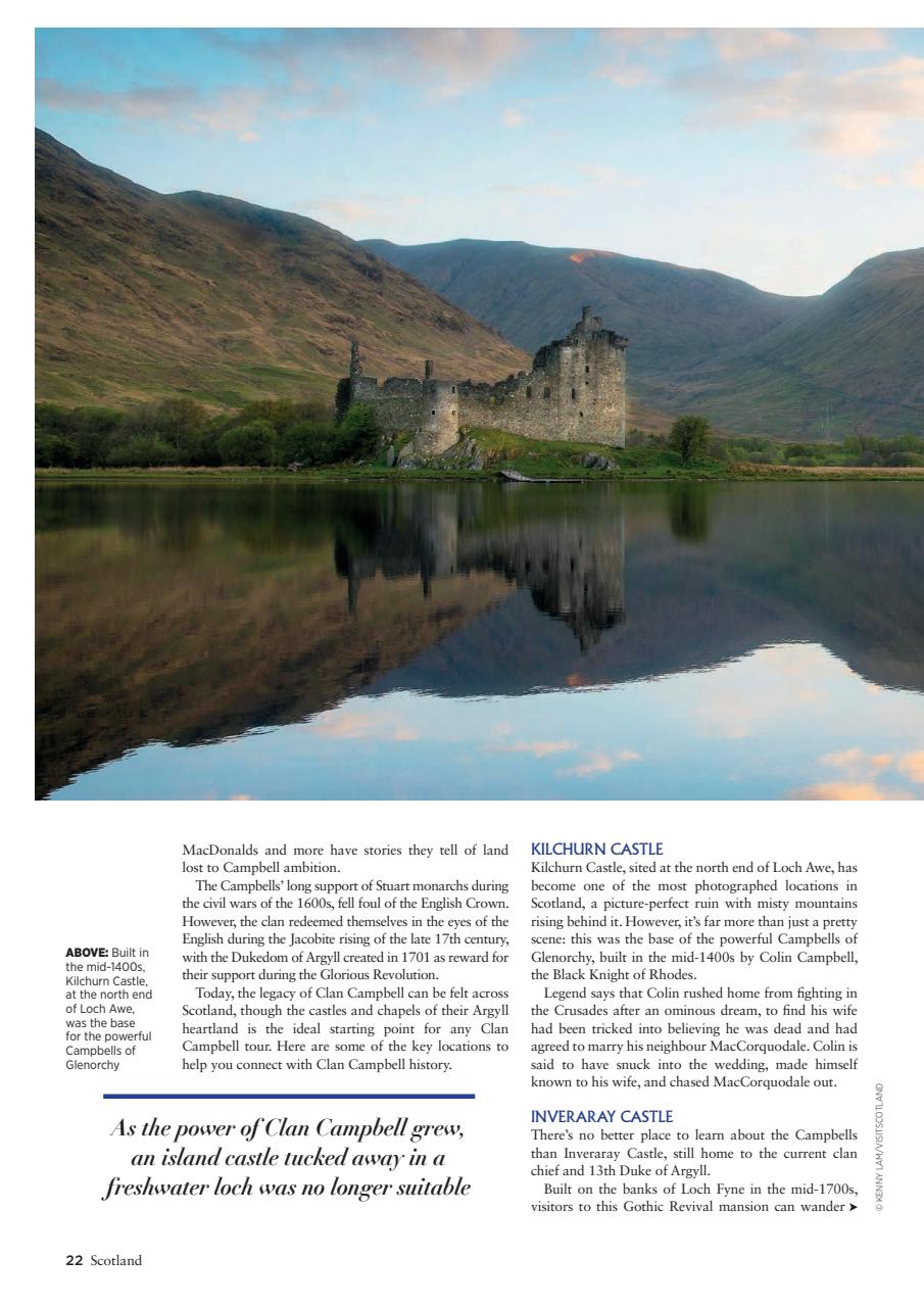 Scotland Magazine Preview Pages