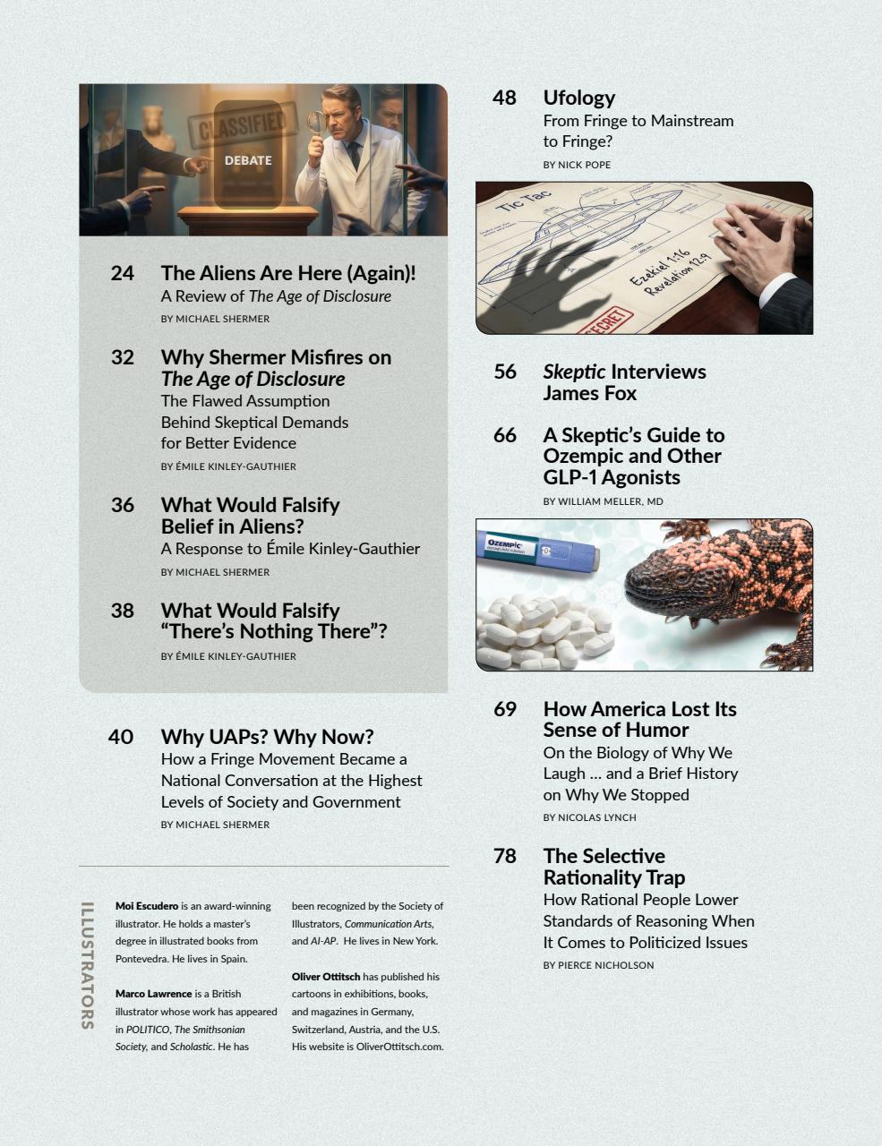 Skeptic Preview Pages