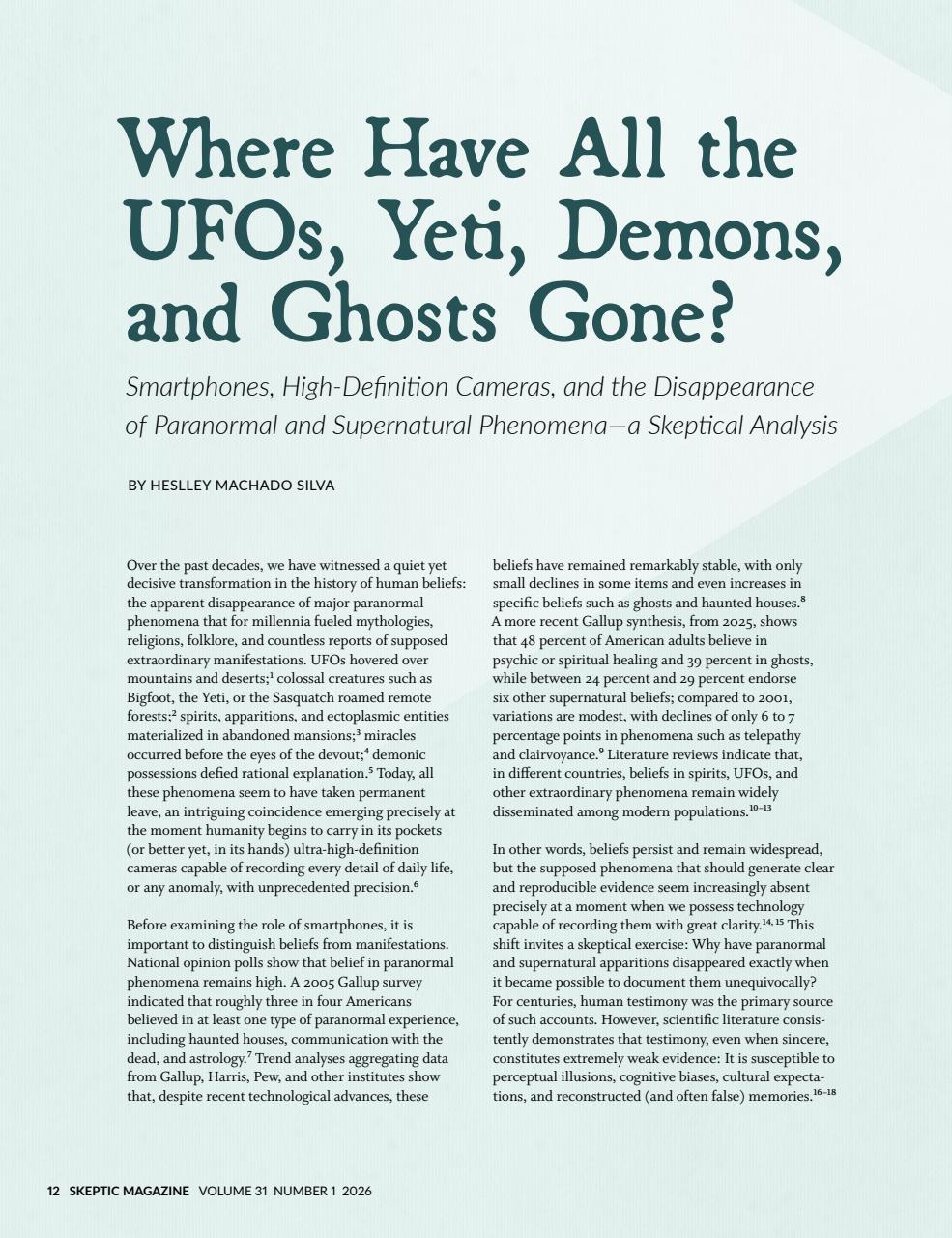 Skeptic Preview Pages