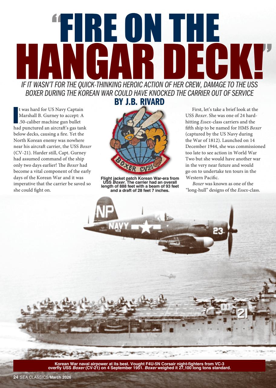 Sea Classics - Where History Sets Sail Preview Pages