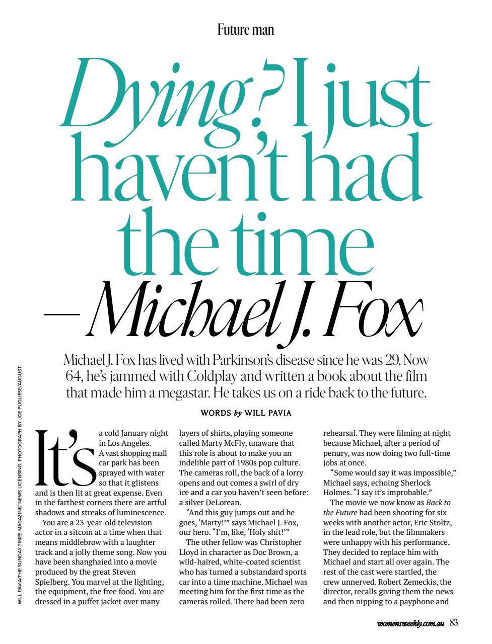 Australian Women's Weekly Preview Pages