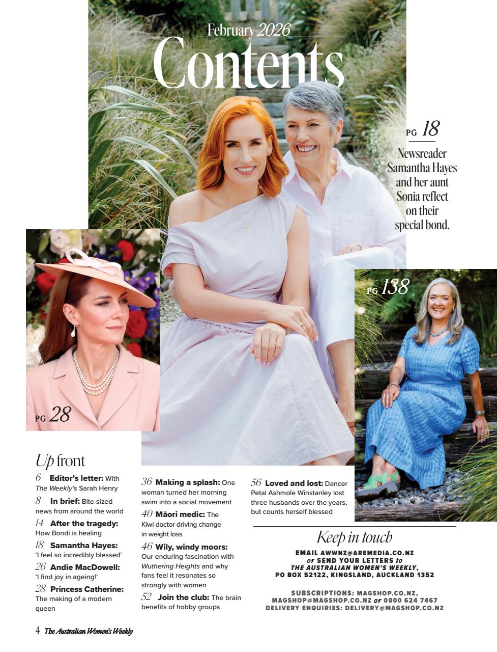Australian Women's Weekly NZ Preview Pages