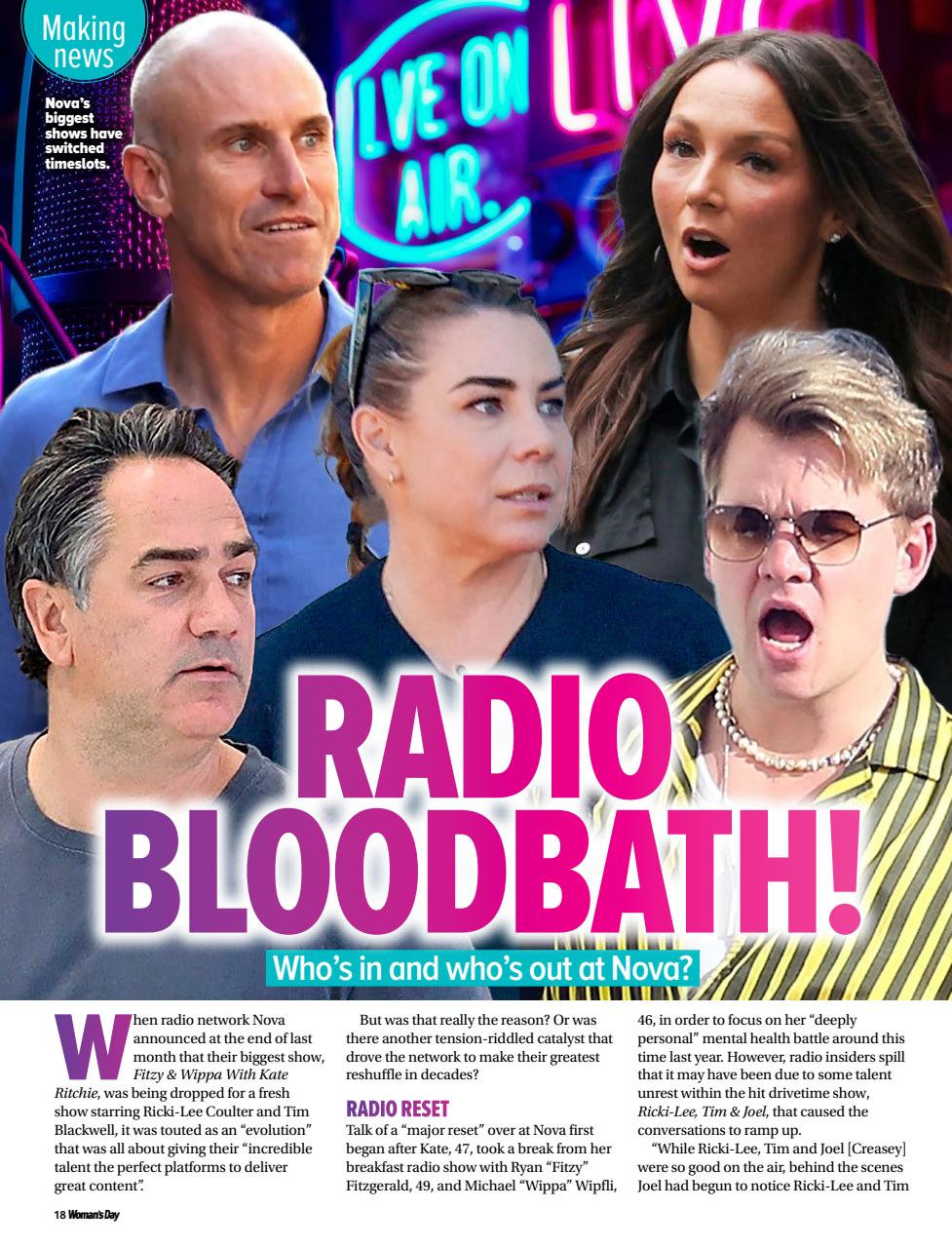 Woman's Day Australia Preview Pages