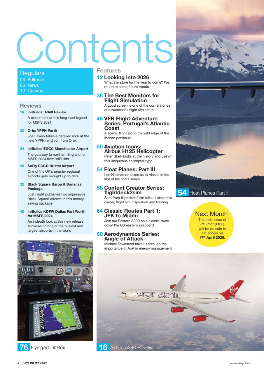 PC Pilot Preview Pages