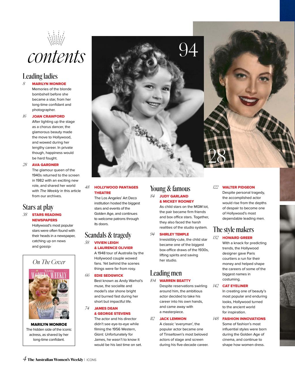 Australian Women's Weekly Preview Pages