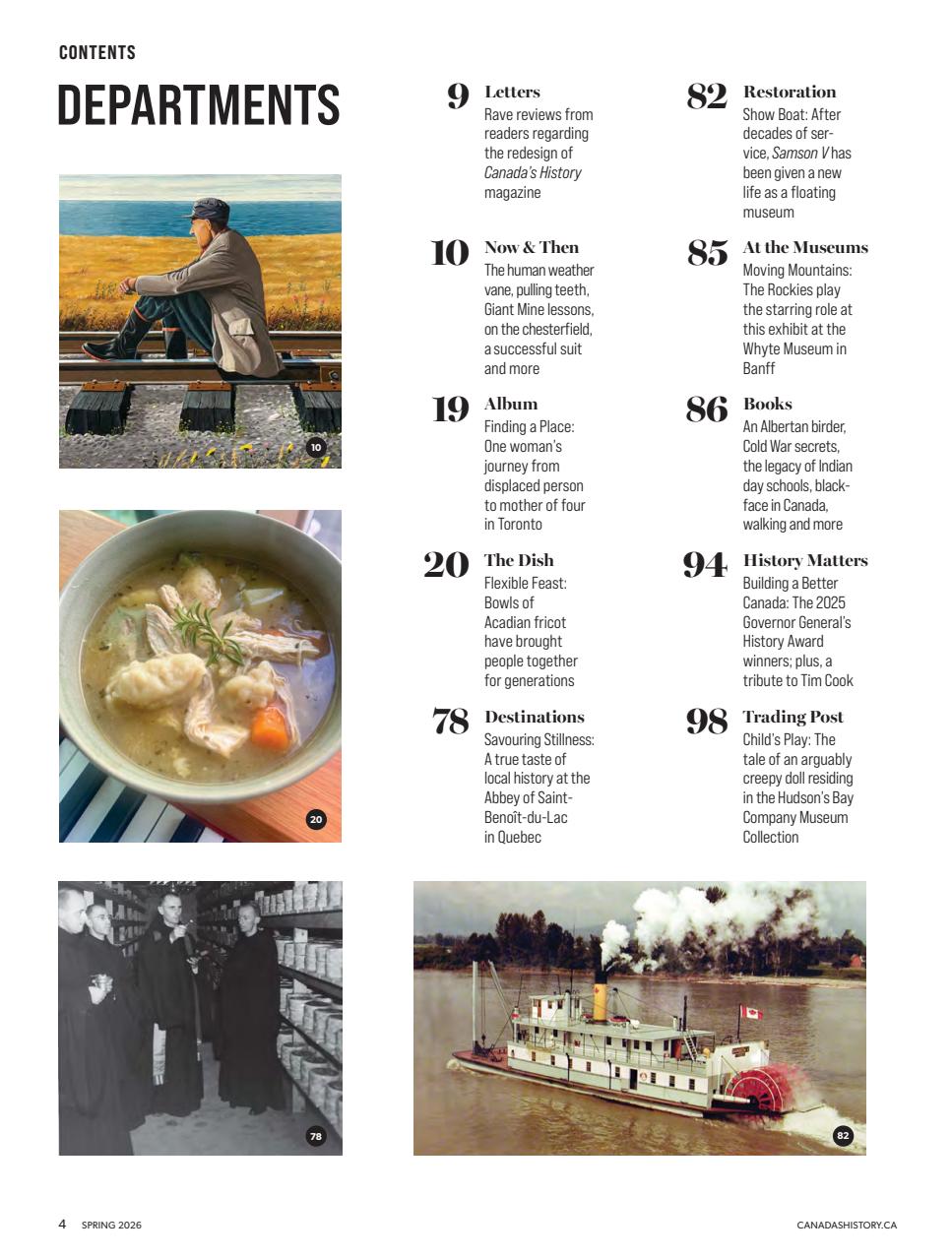 Canada's History Preview Pages