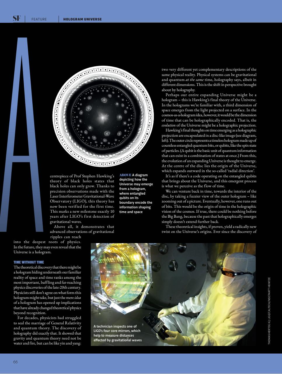 BBC Science Focus Magazine Preview Pages