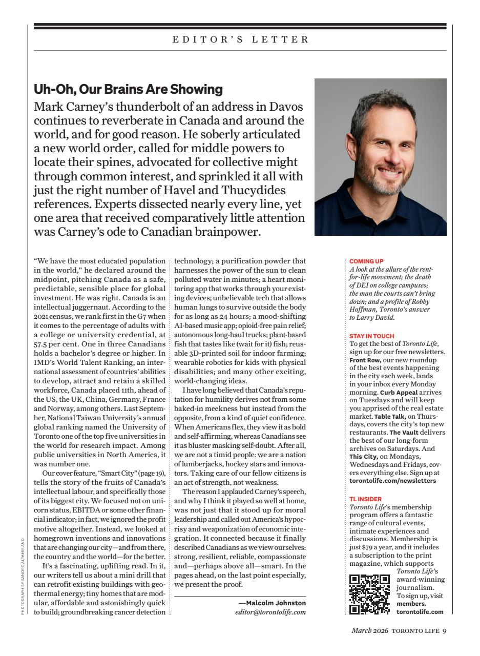 Toronto Life Preview Pages