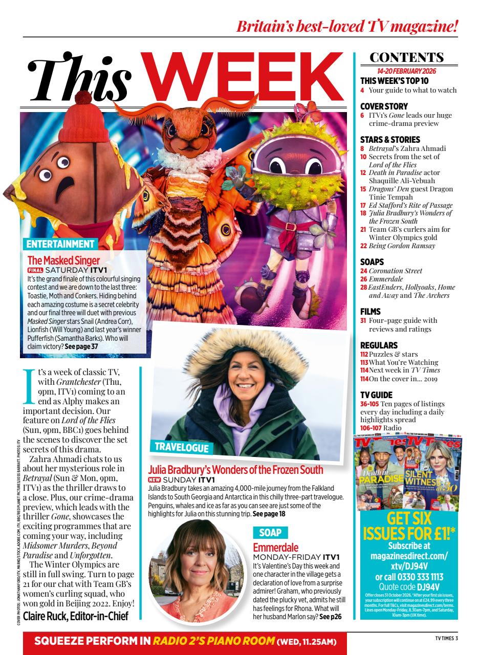 TV Times Preview Pages
