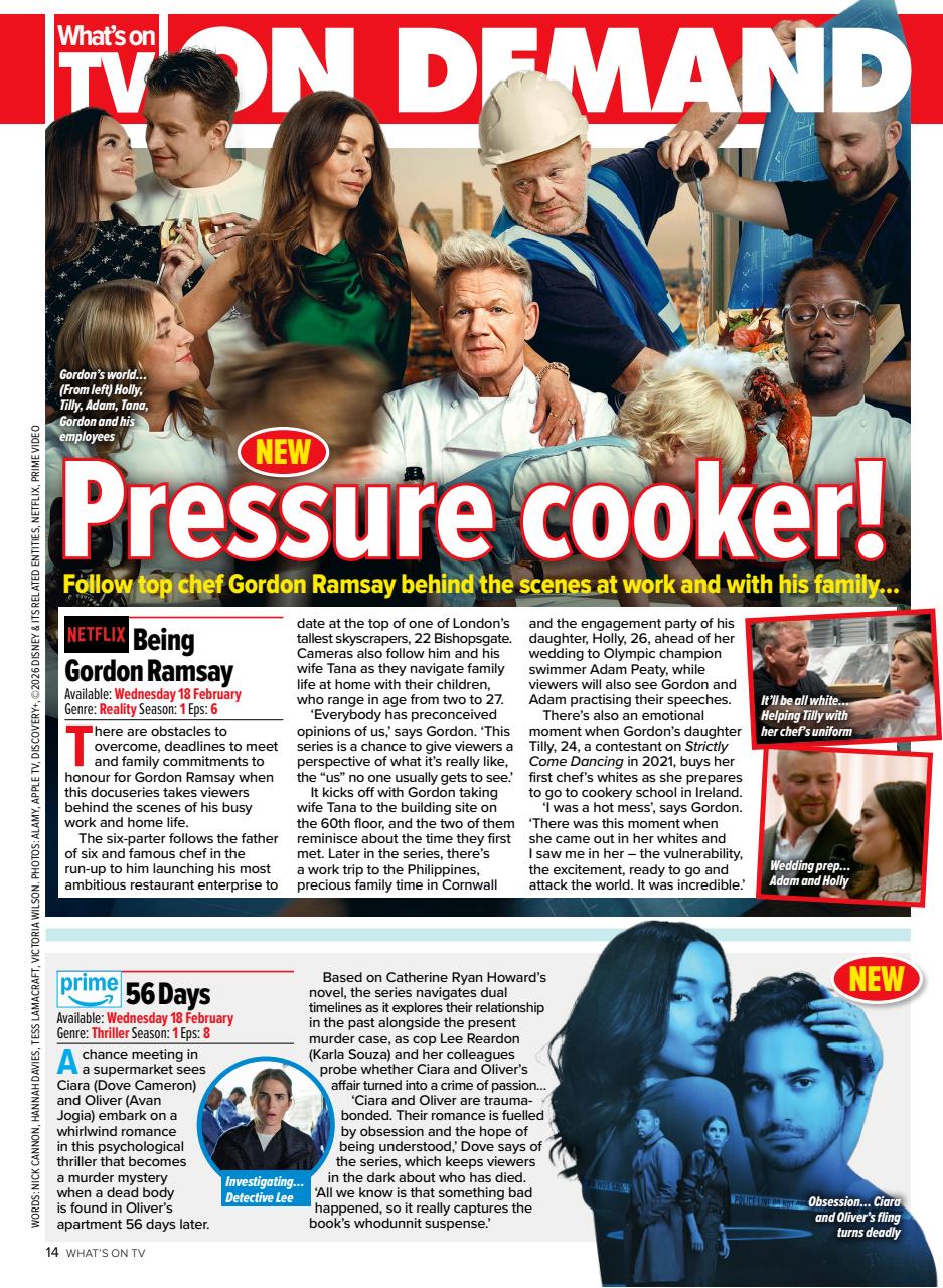 What's on TV Preview Pages